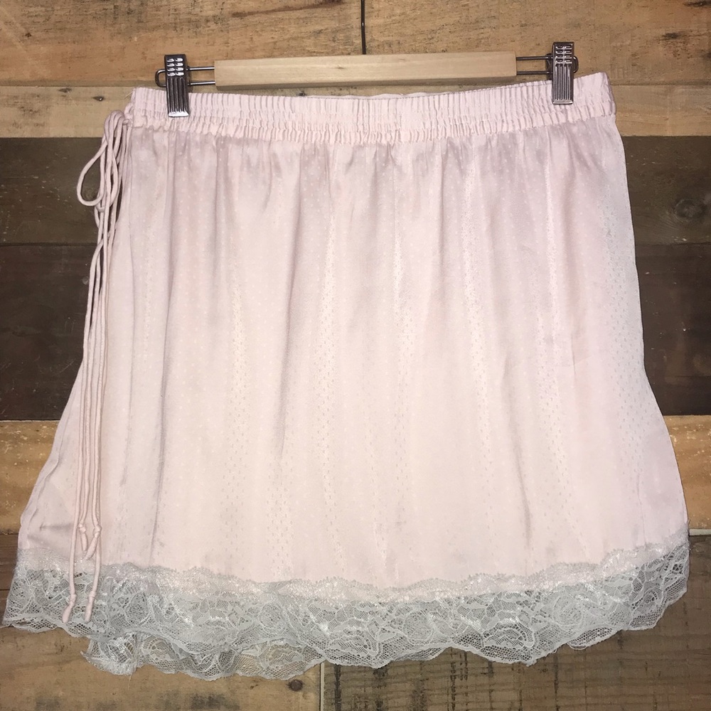 Free People Intimately Half Slip Tie Skort Skirt - Picture 6 of 8